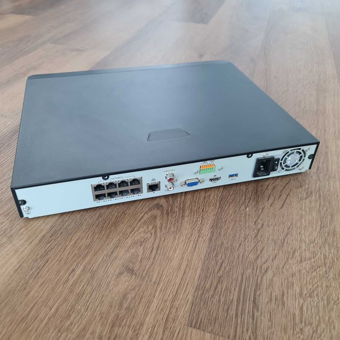 Rejestrator BCS Point BCS-P-NVR0802-4K-8P-II 8 kanałów PoE