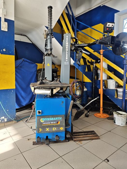 Zestaw do wulkanizacji - montażownica + wyważarka