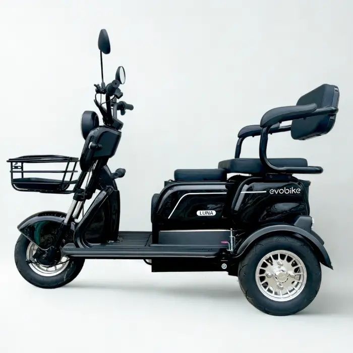 СУПЕР ЦІНА ‼️ Триколісний електроскутер EVOBIKE Luna PRO (1200W 60V 20Ah)