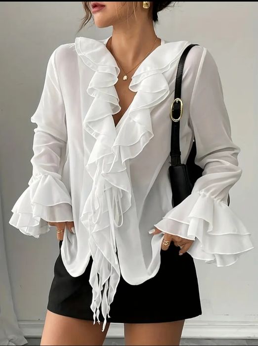 Блузка шелковая новая