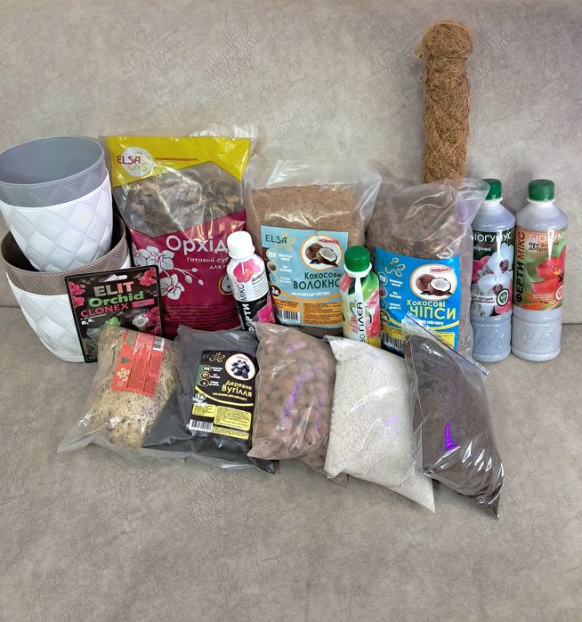 Кімнатні квіти, добрива, опора, субстрат, горщик