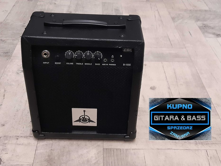 Wzmacniacz Basowy ZAR B-15SE -combo Bass-wysyłka Free lub dodam Gratis
