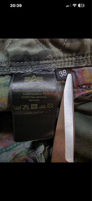 Spodnie Alpha Industries XXL