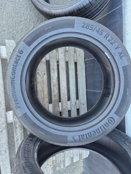 2x OPONY LETNIE Continental Premium Contact 6 285/45/21 2023r. 7MM