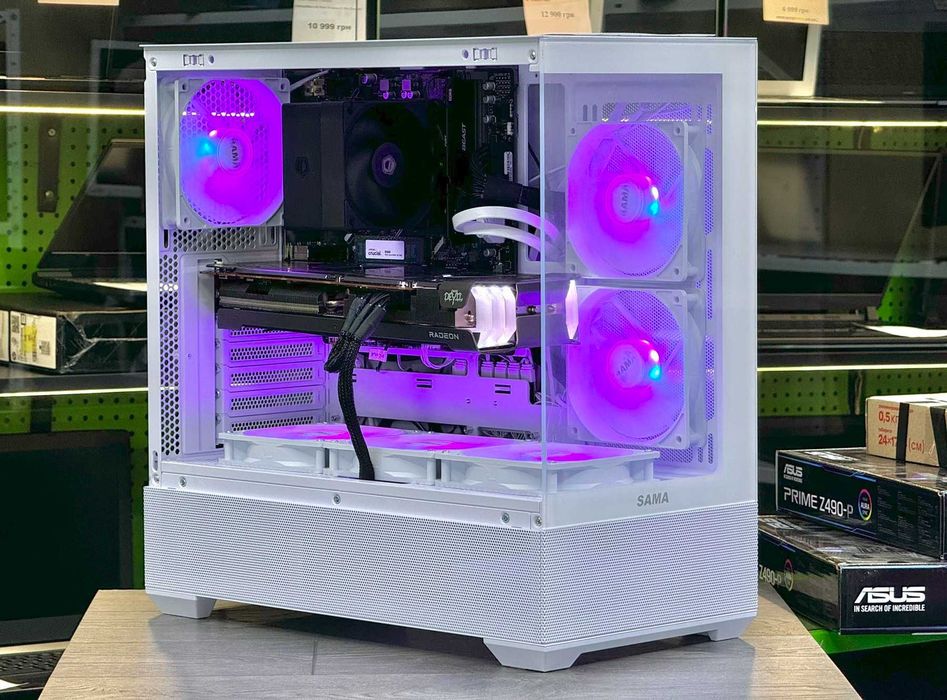 Ігровий ПК / Ryzen 5 8400F / Radeon RX 6700XT / Гарантія півроку / Є достака по місту