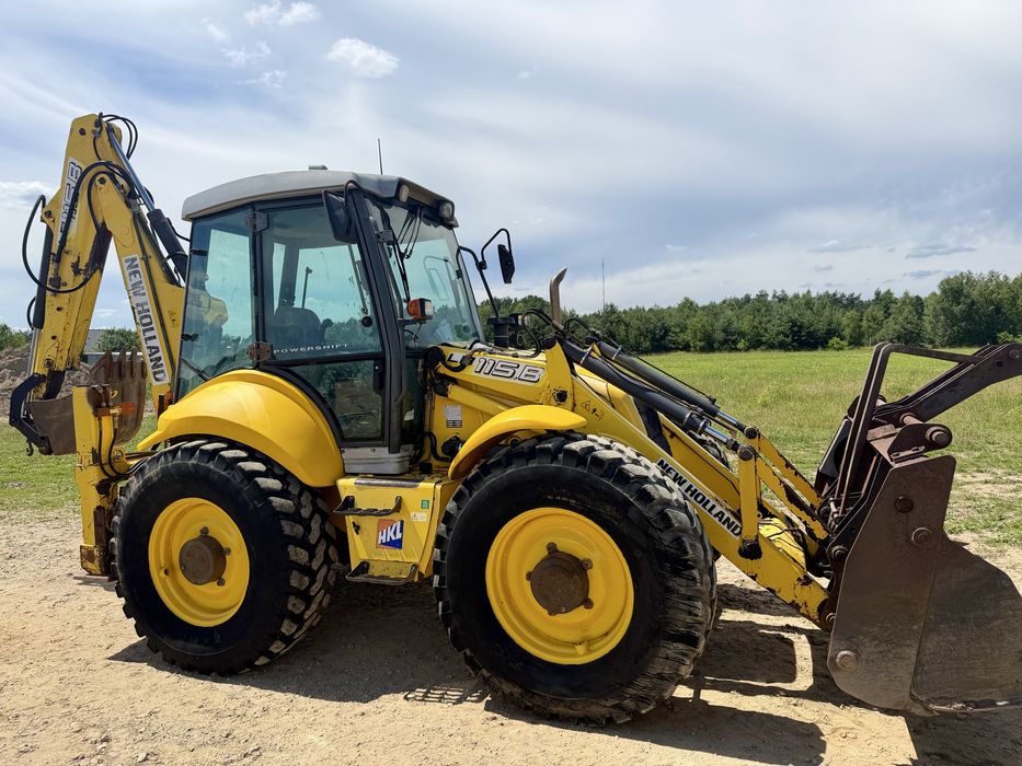 New holland b115 powershift koparko ładowarka