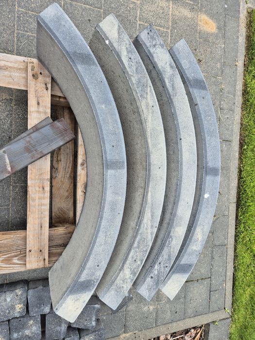 Obrzeża okrągłe betonowe