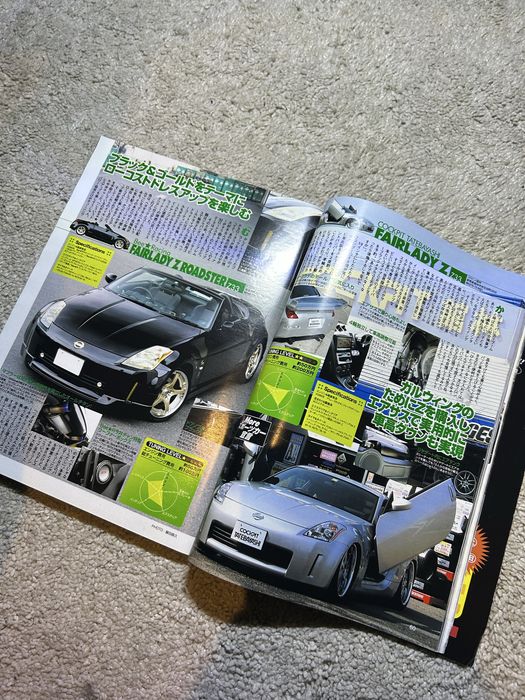 Japoński magazyn Option Magazine 2005 gazeta jdm tuning
