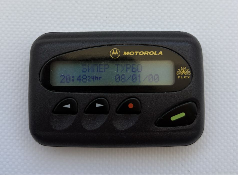 Пейджер Motorola FLEX / Motorola Beeper, рабочий