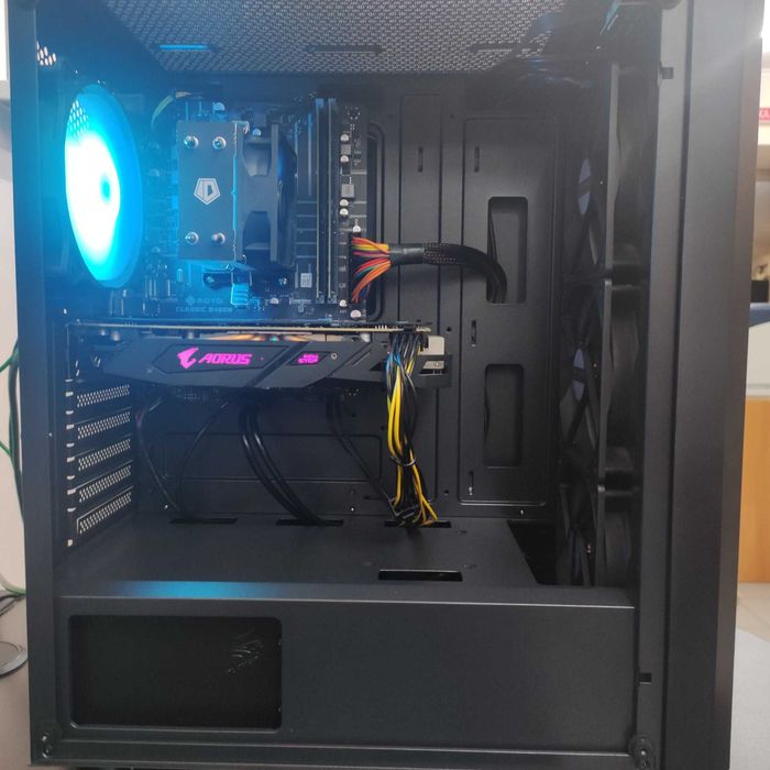 Компютер Новый Ryzen 5 5500, 16GB DDR4, AORUS RX 570, SSD 512GB m2 ТОП