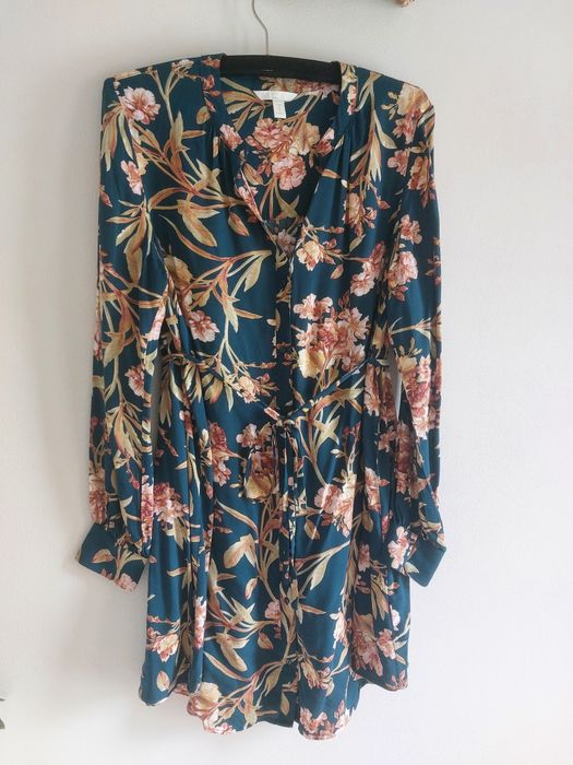 Tunika, bluzka ciążowa H&M w kwiaty, roz.M