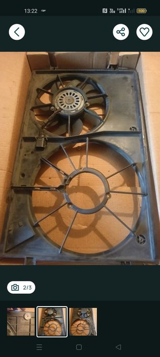 Wentylator klimatyzacji vw