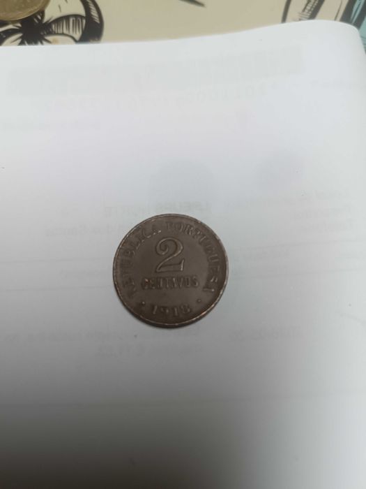 Moeda 2 centavos de 1918