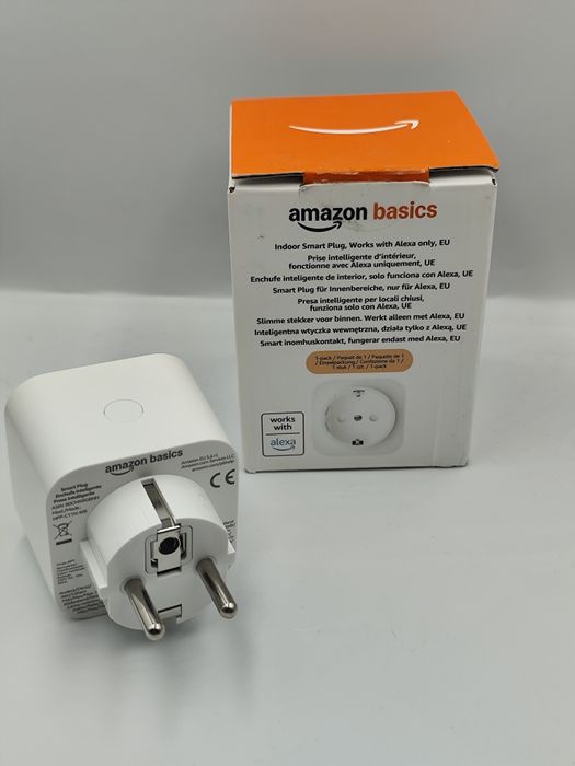 NOWE Inteligentne gniazdko Amazon Basic białe