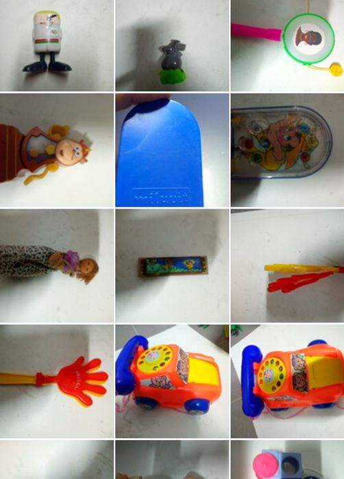 Diversos tazos, perfumes, brinquedos - Vintage