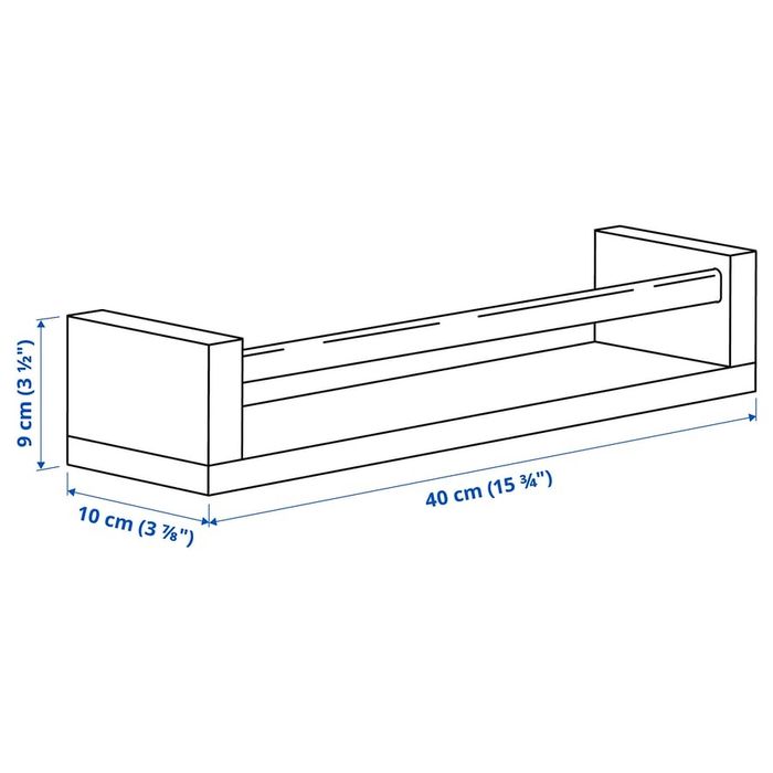 Настінна поличка IKEA BEKVÄM