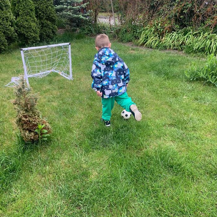 Bramka Piłkarska Duża do Piłki Nożnej dla Dzieci Treningowa