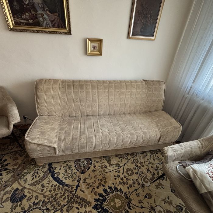 Wersalka z 2 fotekami