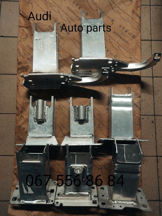 Audi Q5 A4 B9 B8 A6 кронштейн підсилювача бампера клик башмак Ауді