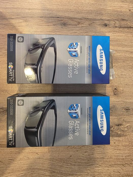 Okulary 3d Samsung Nowe 2 sztuki