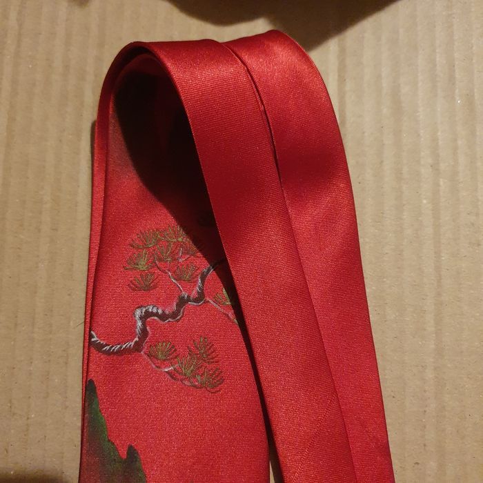 Krawat męski jedwab