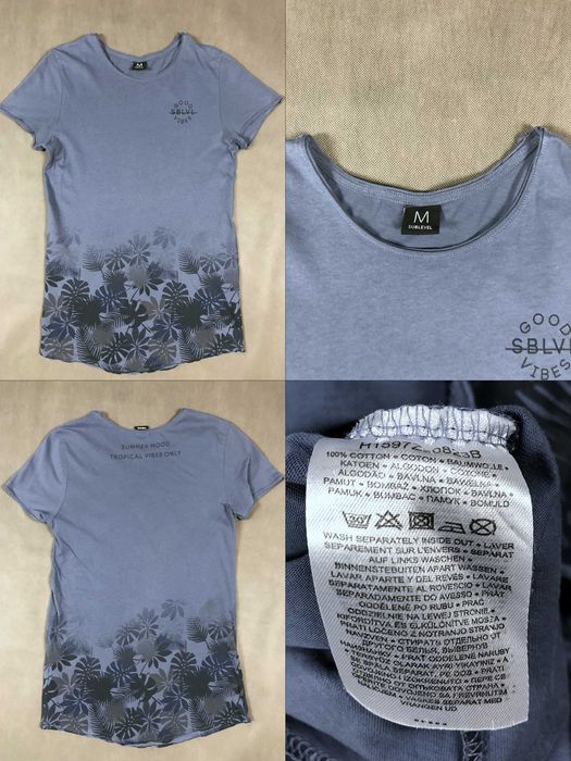 Diesel, Asos, Tex, Kiabi - S - фуболка подовжена оверсайз тішка поло чоловіча