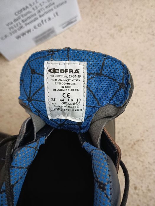 Botas NOVAS biqueira em aço marca COFRA TAMANHO 44