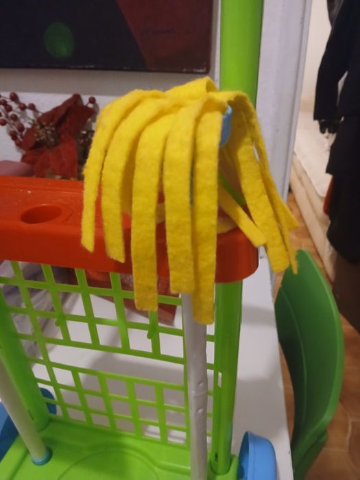 Carrinho de limpeza para menina
