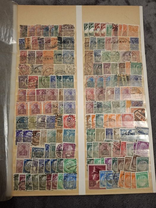 2 strony znaczki pocztowe, pełne Łódź Górna • OLX.pl