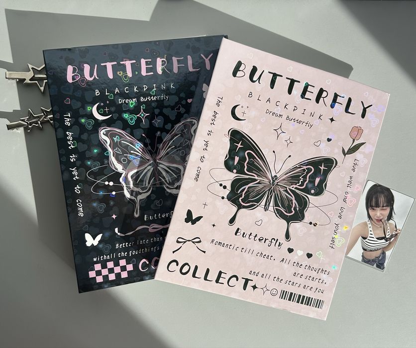 Великий біндер для кпоп карт на 4 комірки / binder kpop