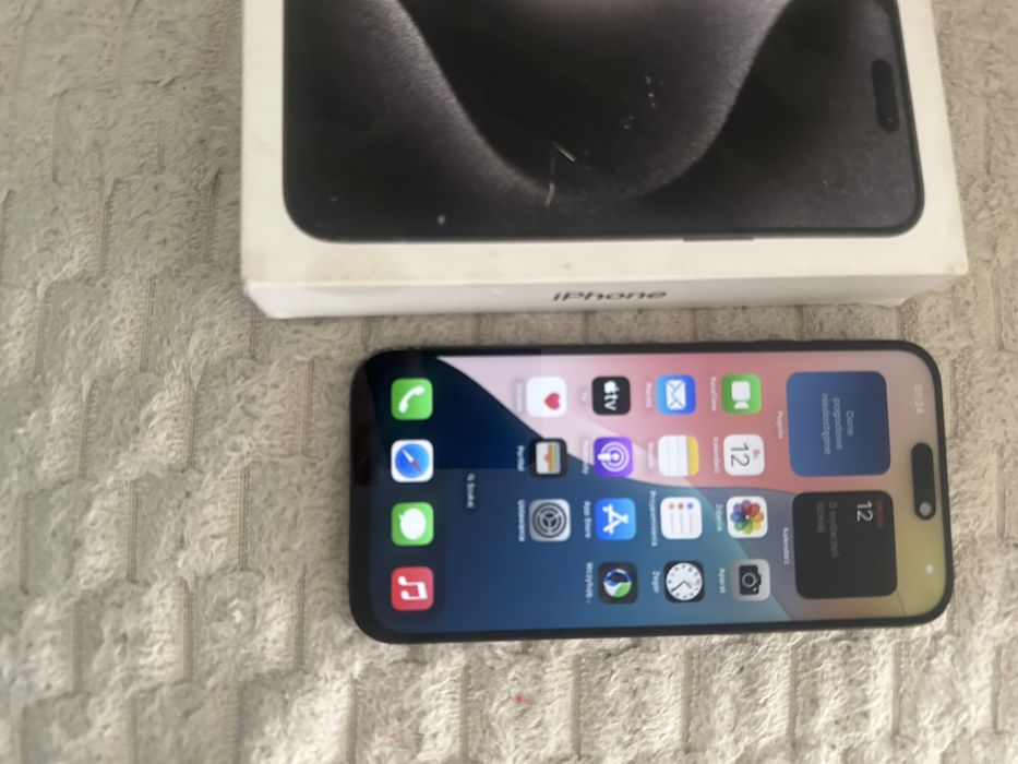 Iphone 15 pro max 256 gb black