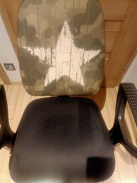 Krzesło obrotowe dziecięce fotel chłopięcy biurowy