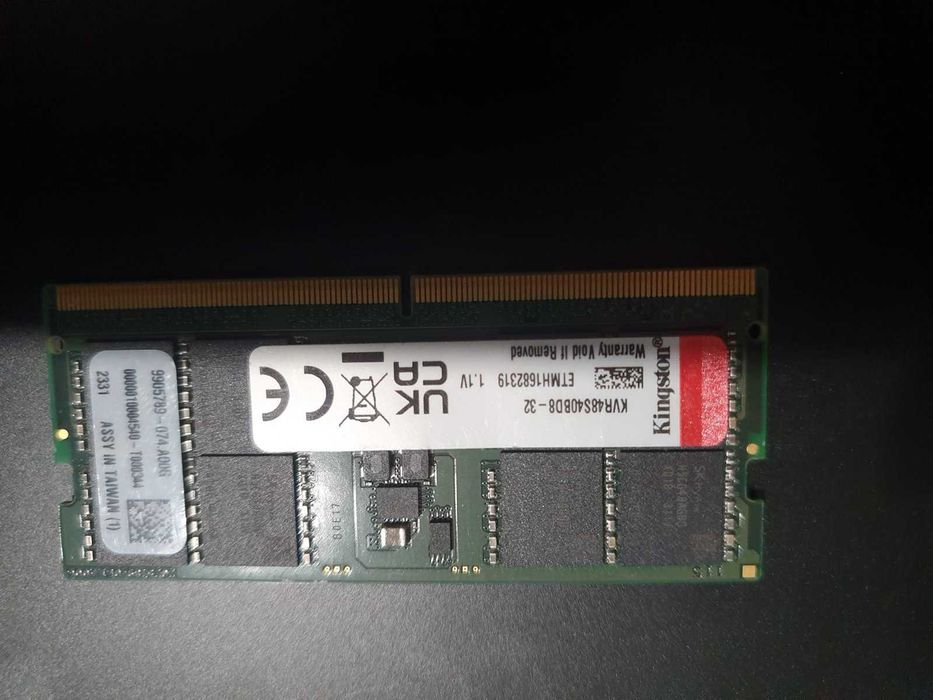 оперативна память 32 гб ддр5 та ддр4 однією планкою