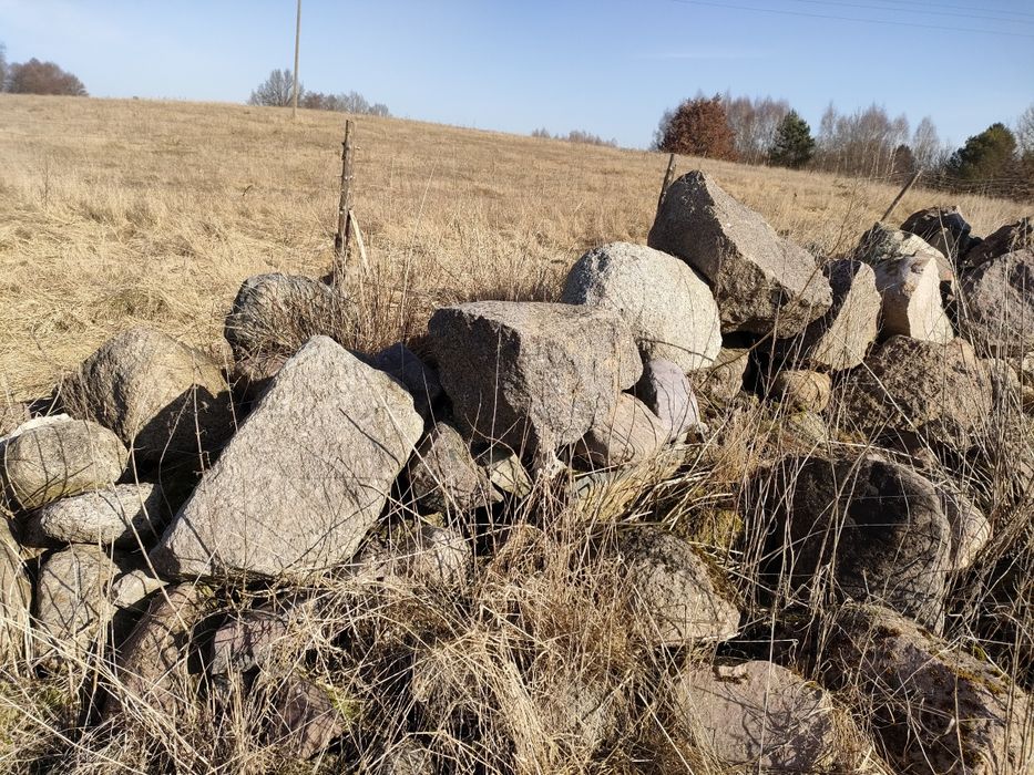 Kamień  z rozbiórki - granit