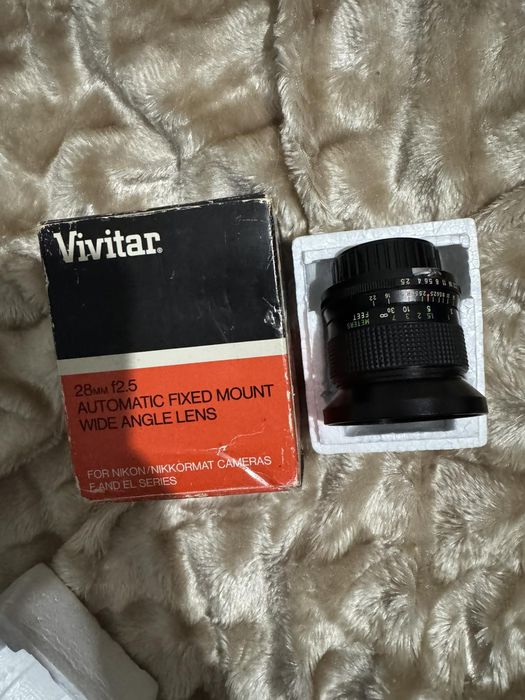 Продам вінтажний ширококутний об’єктив Vivitar Auto Wide-Angle 28mm f/