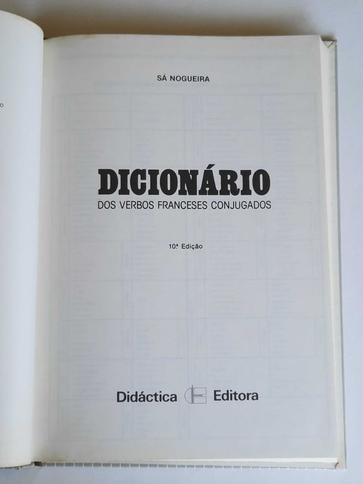 Dicionário de Verbos Franceses Conjugados