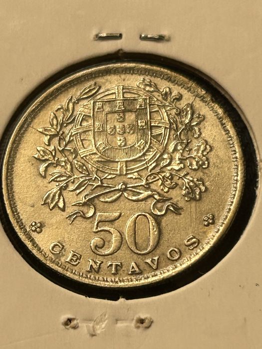 2 moedas de 50 centavos Belas/soberbas