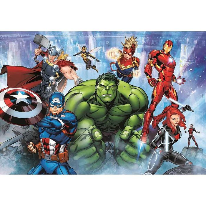 Puzzle Clementoni Marvel Avengers Super 48,5x33,5cm 180 peças