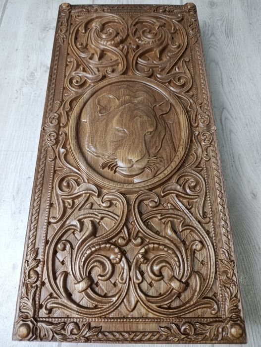 Нарди з натурального дуба 48х50см