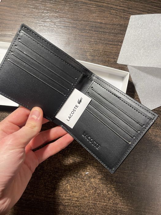 Купити гаманець Lacoste ОРИГІНАЛ, придбати кошельок лакоста, чоловічий