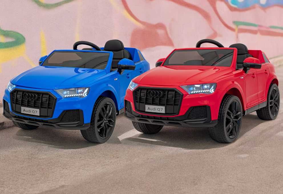 Samochód AUDI Q7 S-Line Auto AKUMULATOR Motor Elektryczny SUV 2 DZIECI