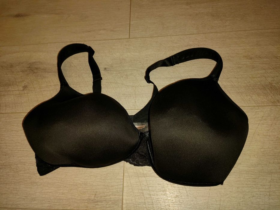 Biustonosz czarny 90 G, miękki, bez fiszbin