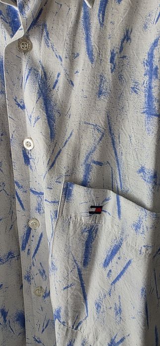 Koszula męska z krótkim rękawem TOMMY HILFIGER XL/44