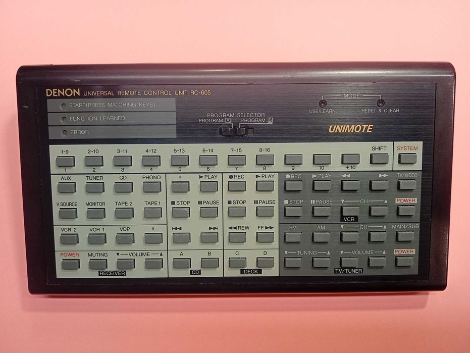 Pilot  Denon RC-605 programowalny
