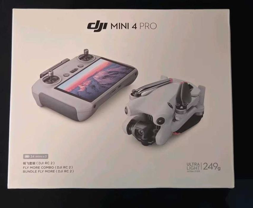 Sprzedam DJI Mini 4 Pro Fly More Combo – jak nowa + dużo dodatków