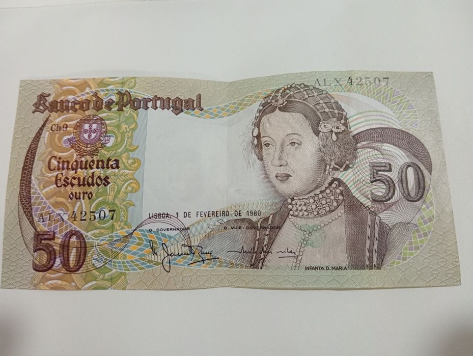 Nota cinquenta escudos
