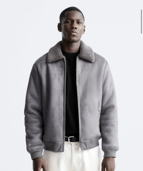 Чоловіча зимова дублянка ZARA