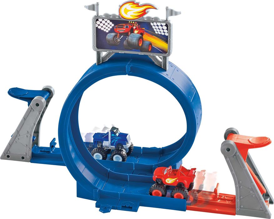 Pista de carros “Blaze e as Monster Machines” (+3)