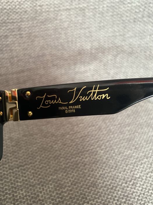 Okulary męskie Louis Vuitton Millionaires Sunglasses Black