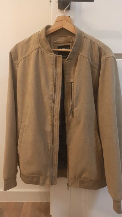 Medicine kurtka przejściowa męska z imitacji zamszu